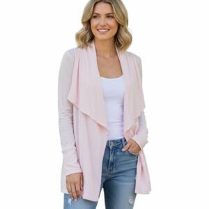 LILLY PULITZER Women’s Pink Long Sleeve Elyssa Wrap Cardigan Small